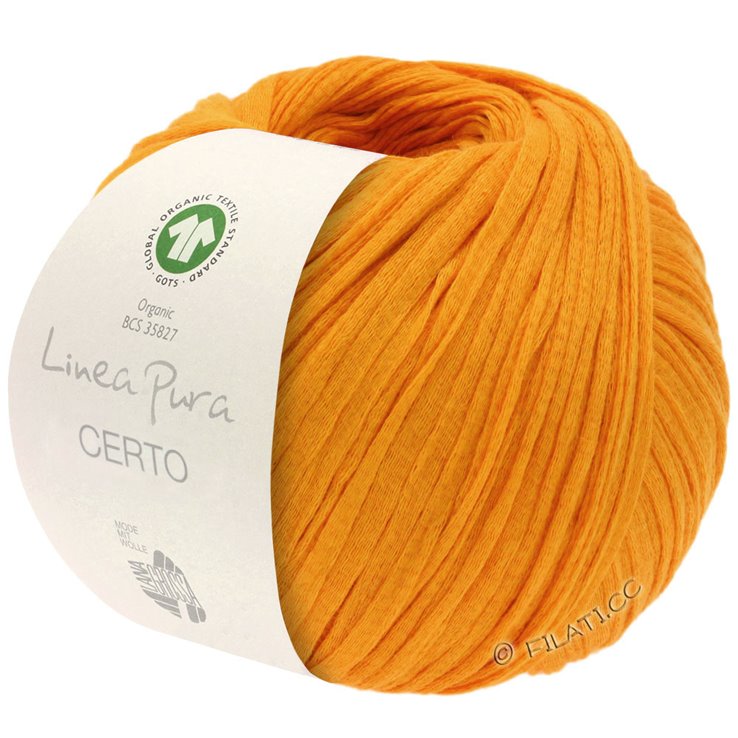 Lana Grossa CERTO (Linea Pura) | 01-naranja