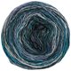 Lana Grossa COLORISSIMO | 09-azul negro/octanaje oscuro/gris claro/gris medio/gris oscuro/turquesa