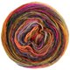 Lana Grossa COLORISSIMO | 21-rosa vívida/burdeos/amarillo claro/caqui/naranja/violeta/berenjena
