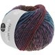 Lana Grossa COLORS FOR YOU | 137-violeta antigua/gris oscuro/naranja/rojo oscuro/azul octanaje/octanaje oscuro/octanaje claro/lila/rosa vieja