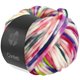 Lana Grossa CONFETTI Print | 02-fresa/viola/fucsia/gris verde/azul/blanco