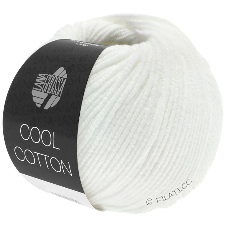 Lana Grossa COOL COTTON | 01-blanco