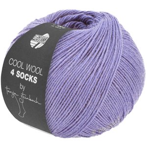 Lana Grossa COOL WOOL 4 SOCKS UNI | 7724-púrpura lila