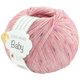 Lana Grossa COOL WOOL Baby Uni/Print 50g | 366-rosa/rosa pálido/rosa vívida/purpura