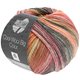 Lana Grossa COOL WOOL Big Color | 4021-gris oscuro/magenta/rojo naranja/vino tinto/leonado