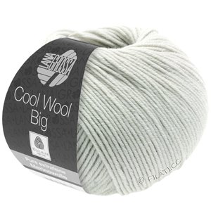 Lana Grossa COOL WOOL Big  Uni/Melange | 1002-gris blanco