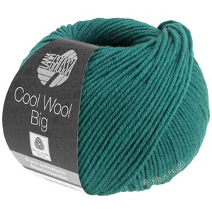 Lana Grossa COOL WOOL Big  Uni/Melange | 1003-verde azulado