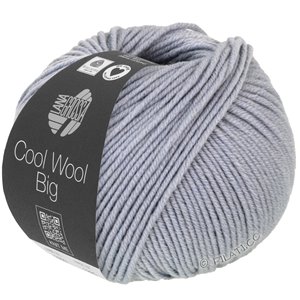 Lana Grossa COOL WOOL Big  Uni/Melange | 1019-gris azul