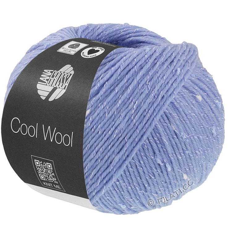 Lana Grossa COOL WOOL Dots | 01-azul claro