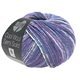 Lana Grossa COOL WOOL Semi Solid | 6503-violeta/jeans/color crudo mezcla