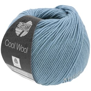 Lana Grossa COOL WOOL   Uni | 2102-gris azul