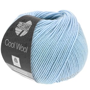 Lana Grossa COOL WOOL   Uni | 0430-azul claro