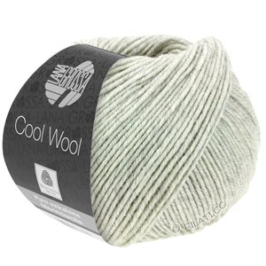 Lana Grossa COOL WOOL   Uni | 0443-gris claro mezcla