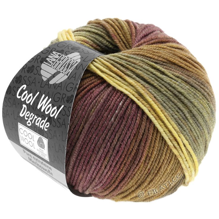 Lana Grossa COOL WOOL Degradé | 6001-beige/vainilla/arena/taupe/castaña