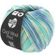 Lana Grossa COOL WOOL Print | 728-azul celeste/turquesa claro/color crudo