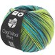 Lana Grossa COOL WOOL Print | 784-verde amarillento/turquesa/gris verde/octanaje
