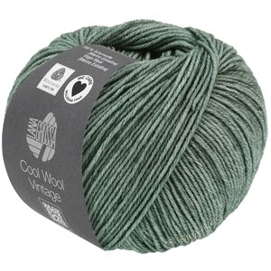 Lana Grossa COOL WOOL Vintage | 7368-gris verde