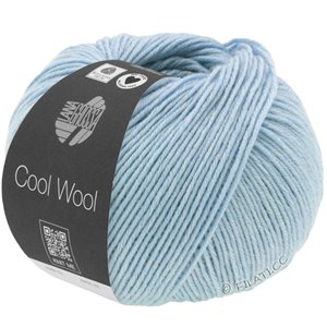 Lana Grossa COOL WOOL Mélange (We Care) | 1420-azul claro mezcla