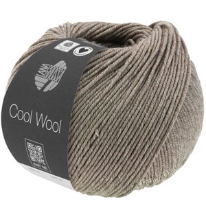 Lana Grossa COOL WOOL Mélange (We Care) | 1421-gris marrón mezcla