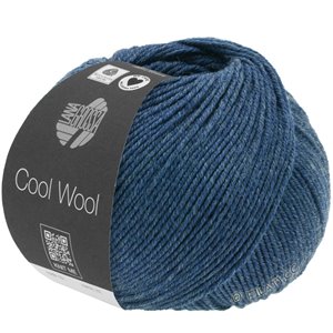 Lana Grossa COOL WOOL Mélange (We Care) | 1490-azul oscuroro mezcla