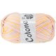 Lana Grossa COTONE Print/Spray/Mouliné | 357-amarillo claro/purpura delicada/rosé/color crudo