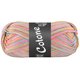 Lana Grossa COTONE Print/Spray/Mouliné | 365-melocotón/rosé/azul hielo/verde pálido