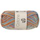 Lana Grossa COTONE Print/Spray/Mouliné | 370-mandarina/gris beige/verde menta/turquesa