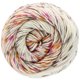 Lana Grossa COTONE Spray Dégradé | 221-color crudo/beige/marrón/rosa vívida/naranja