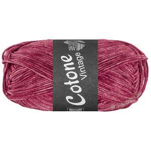 Lana Grossa COTONE Vintage | 264-fucsia/rosa vívida/rosa mezcla