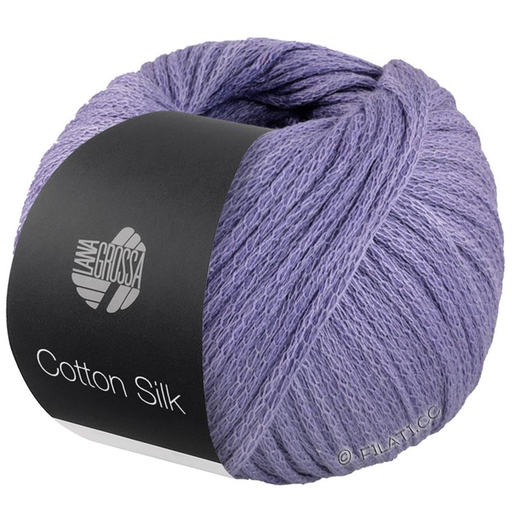 Lana Grossa COTTON SILK | 01-azul violeta