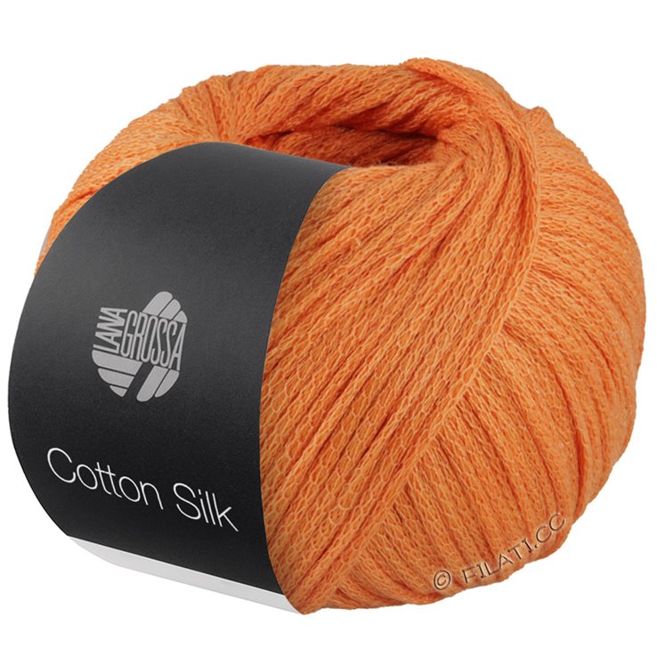 Lana Grossa COTTON SILK | 07-naranja