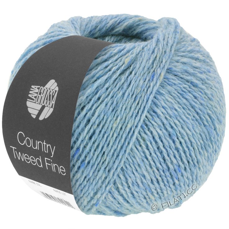 Lana Grossa COUNTRY TWEED Fine | 113-azul mezcla