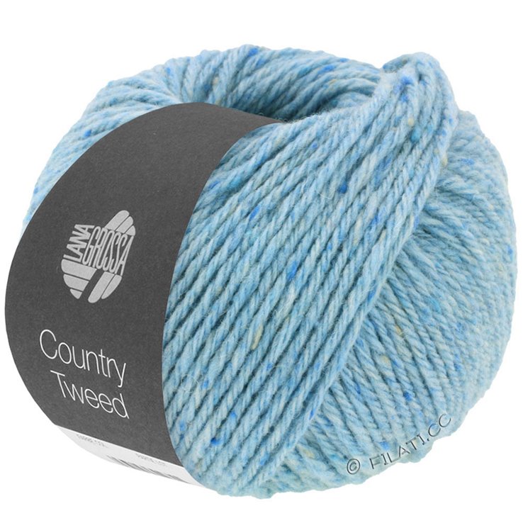 Lana Grossa COUNTRY TWEED | 13-azul mezcla