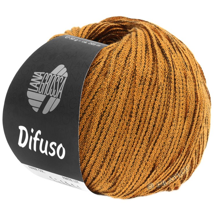 Lana Grossa DIFUSO | 02-naranja/negro