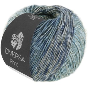 Lana Grossa DIVERSA PRINT | 105-gris azul/gris piedra/antracita/jeans/azul noche