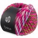 Lana Grossa DOLCE | 05-rosa vívida/rosa/verde menta/oliva/mostaza
