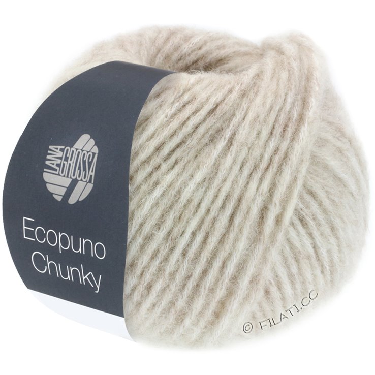 Lana Grossa ECOPUNO Chunky | 113-beige claro