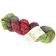 Lana Grossa ECOPUNO Hand-dyed | 502-verde claro/zarzamora/octanaje/gris púrpura/burdeos