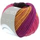 Lana Grossa FELTRO Arco | 442-rosa vívida/amarillo oro/ciclamino/naranja/negro marrón