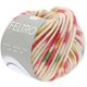 Lana Grossa FELTRO Chess | 831-rosa vívida/rosa/gris claro/naranja pálido