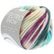 Lana Grossa FELTRO Snow | 454-color crudo/turquesa/octanaje/violeta/fresa