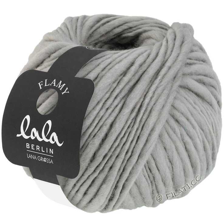 Lana Grossa FLAMY (lala BERLIN) | 005-gris claro