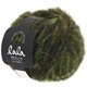 Lana Grossa FURRY Bicolor (lala BERLIN) | 105-oliva/negro marrón