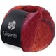 Lana Grossa GIGANTE | 17-borgoña/burdeos/ciclamino/Pimentón rojo/zarzamora