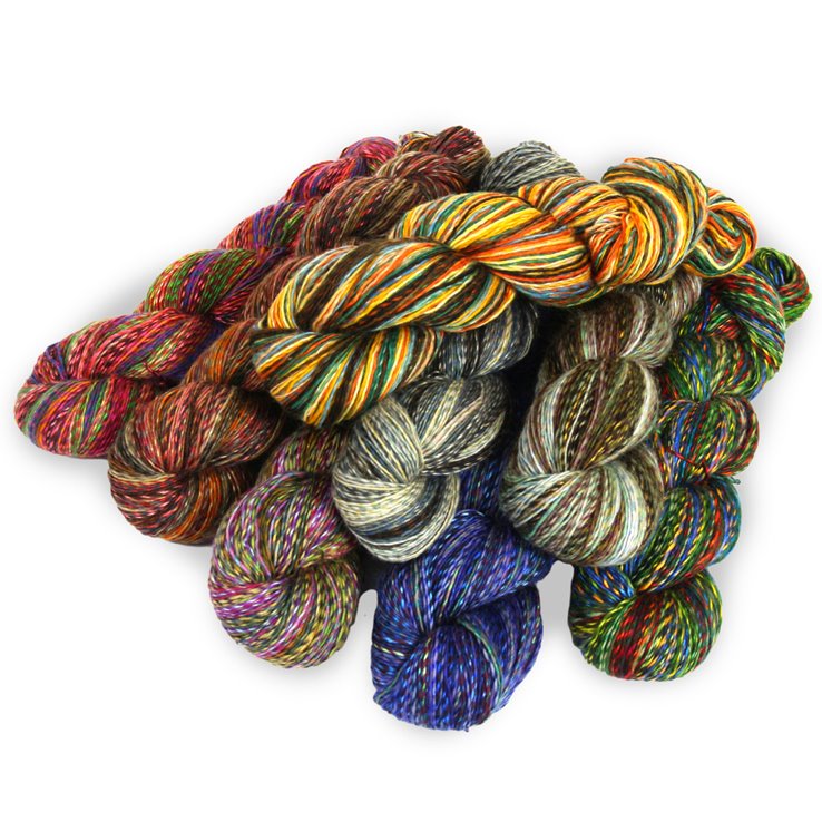 Lana Grossa GIOIA 8 hebras decorativas á 100g | 01-