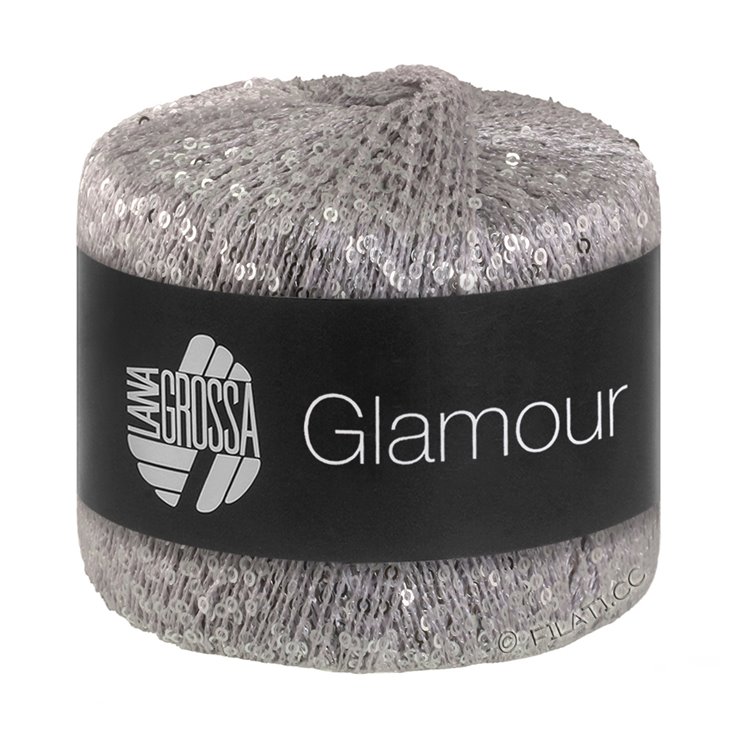 Lana Grossa GLAMOUR | 01-gris plata
