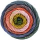 Lana Grossa GOMITOLO ALOHA | 319-rosa/melocotón/curry/verde oscuro/violeta antigua/salmón