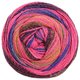 Lana Grossa GOMITOLO BENE | 757-zarzamora/rosa vívida/oliva/octanaje/ciclamino/azul violeta