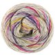 Lana Grossa GOMITOLO CALIFORNIA | 3042-gris claro/azul violeta/turquesa/fucsia/amarillo azafrán/pistacho