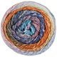Lana Grossa GOMITOLO COLLINA | 1019-turquesa/gris oscuro/rosa vieja/azul violeta/naranja/menta/rosa